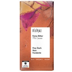 Chocolat Noir Fine Dark 71% - 100g – Vivani