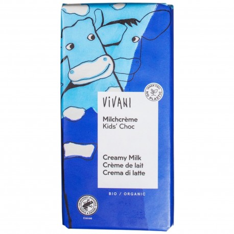 Chocolat Creamy Milk Kids – 100g – Vivani