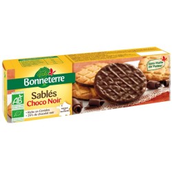 Sablé Choco Noir – 120g – Bonneterre