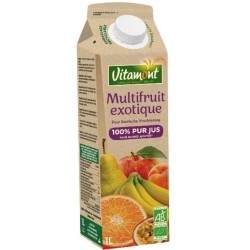 Pur Jus Multifruits Bio Tetra Pack – 1L– Vitamont