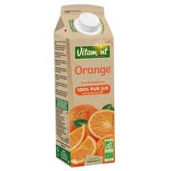 Pur Jus d’Orange Tetra Pak Bio – 1L – Vitamont