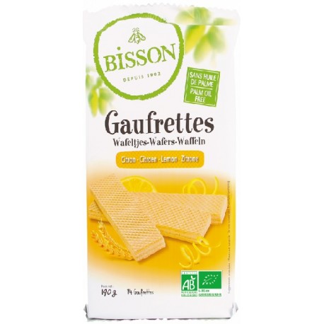 Gaufrettes Citron - 190g - Bisson