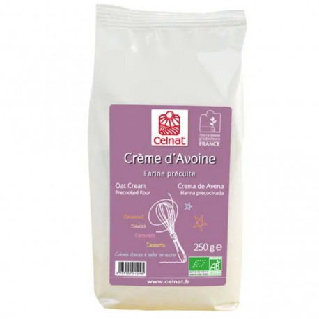 Farine d'Avoine Précuite - 250g - Celnat