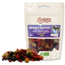 Mélange 6 Superfruits - 125g - Pépite