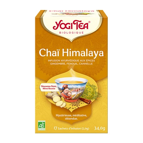 Chaï Himalaya - 17 sachets d'infusion - Yogi Tea