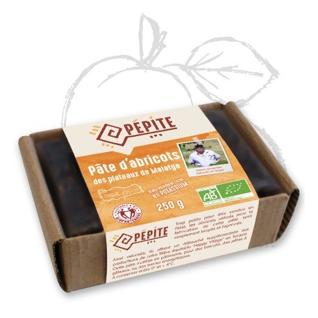 Pâte d'Abricots Turquie - 250g - Pépite