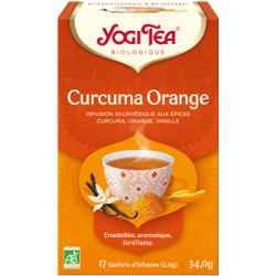 Curcuma Orange - 17 sachets d'infusion - Yogi Tea