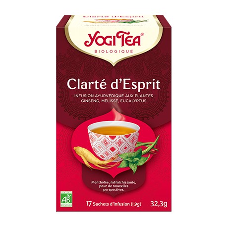 Clarté d'Esprit - 17 sachets d'infusion - Yogi Tea