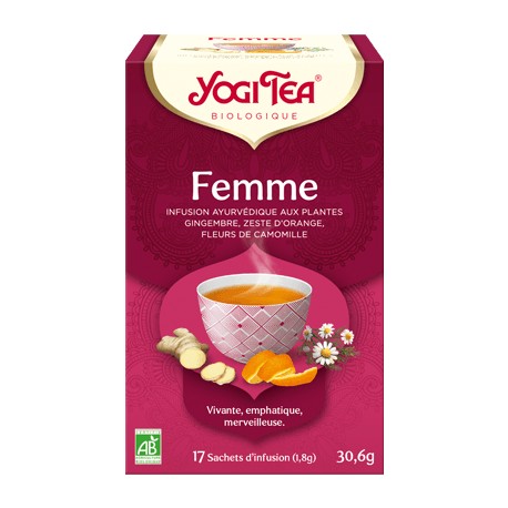 Femme - 17 sachets d'infusion - Yogi Tea