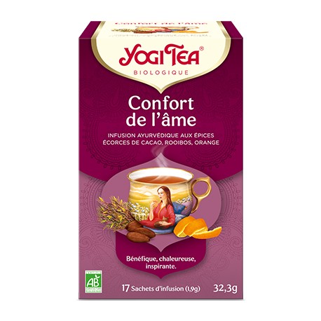 Confort de l'Âme - 17 sachets d'infusion - Yogi Tea