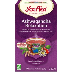 Ashwagandha Relaxation - 17 sachets d'infusion - Yogi Tea