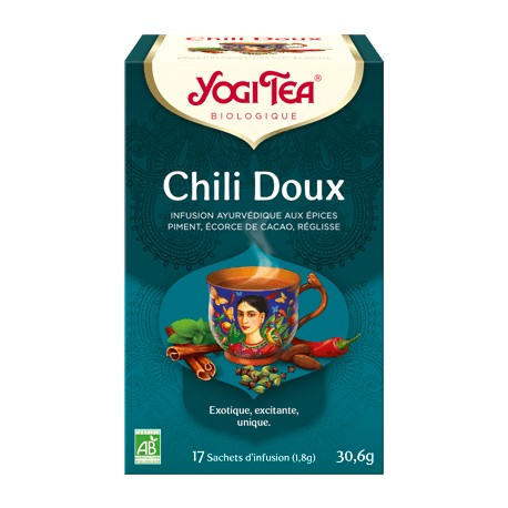 Chili Doux - 17 sachets d'infusion - Yogi Tea