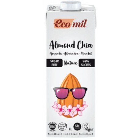 Boisson Amandes Chia Nature - 1L - Ecomil