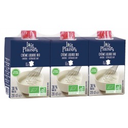 Crème Liquide Bio 30% - 3x20cl - Lait Plaisirs