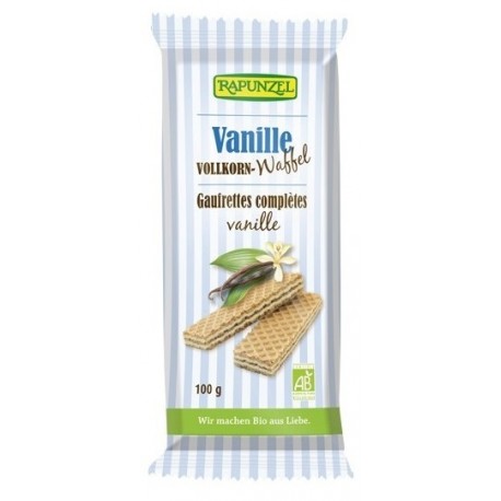 Gaufrettes Complètes Vanille - 100g - Rapunzel