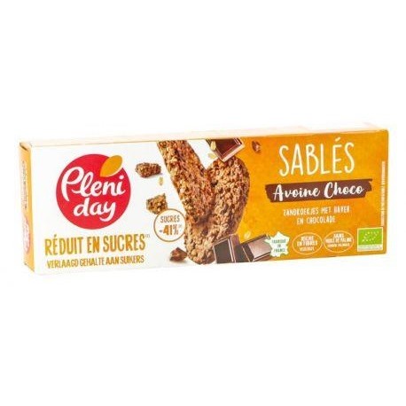 Sablés Avoine Chocolat - 150g - Pléni Day