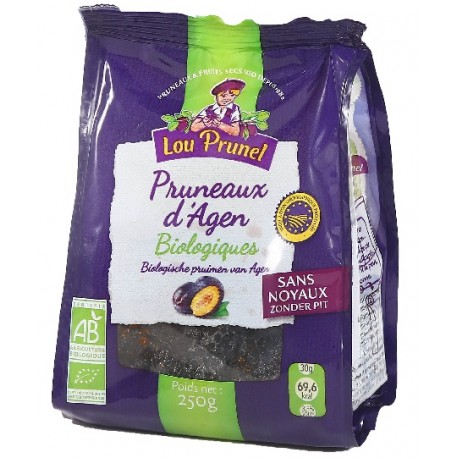 Pruneaux d'Agen Dénoyautés 44/55 - 250g - Lou Prunel