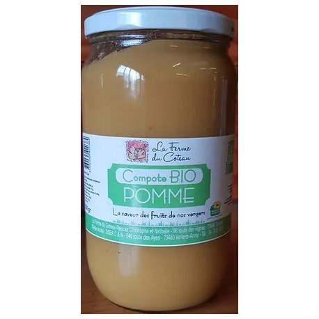 Compote de Pomme - 830g - La Ferme du Coteau