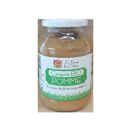 Purée de Pomme - 830g - La Ferme du Coteau