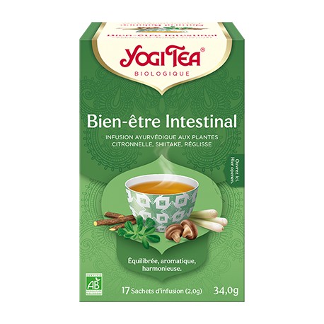 Bien-Être Intestinal - 17 sachets d'infusion - Yogi Tea