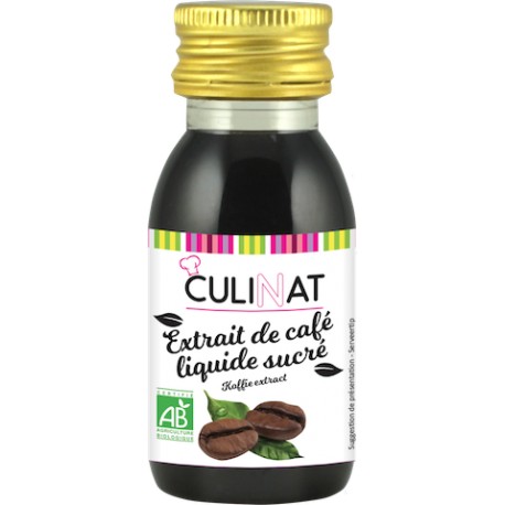 Extrait Café Liquide Sucré - 60ml - Culinat