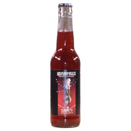 Clownette Limonade Hibiscus - 33cl - Les Funambules