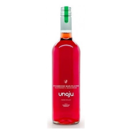 Boisson Pétillante Framboise Marjolaine - 75cl - Unaju