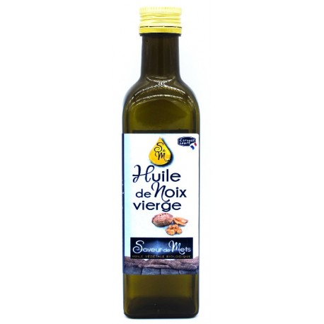 Huile de Noix Vierge - 50cl - Saveur De Mets