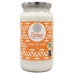 Huile de Coco Vierge - 1L - Base Organic Food