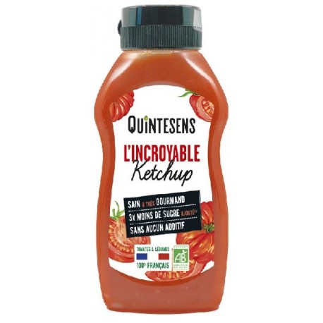 Sauce l'Incroyable Ketchup - 280g - Quintesens