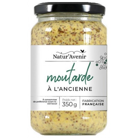 Moutarde à l'Ancienne - 350g - Natur'Avenir