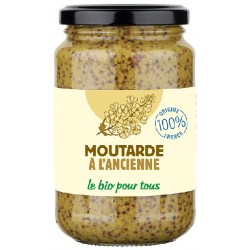 Moutarde à l'Ancienne - 360g - Le Bio Pour Tous !