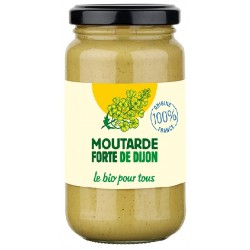 Moutarde de Dijon Forte - 370g - Le Bio Pour Tous !