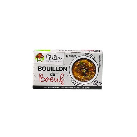 Bouillon de Bœuf Cubes - 66g - Philia