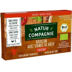 Bouillon de Bœuf Cube - 96g - Natur Compagnie