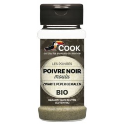 Poivre Noir Moulu - 45g - Cook