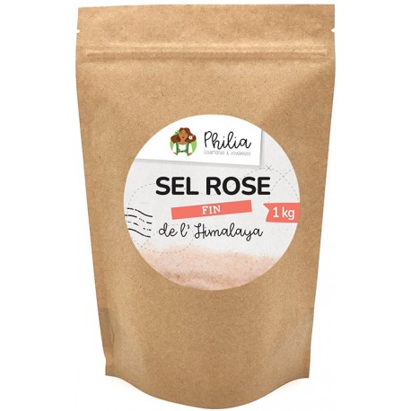 Sel Rose Fin de l'Himalaya - 1kg - Philia