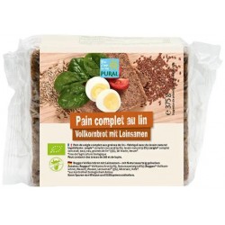 Pain Complet aux graines de Lin - 375g - Pural