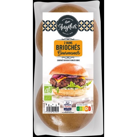 Buns Briochés Gourmands - 150g - L'Angélus