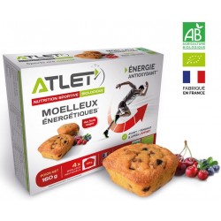 Moelleux Énergétique Fruits Rouge -160g - Atlet