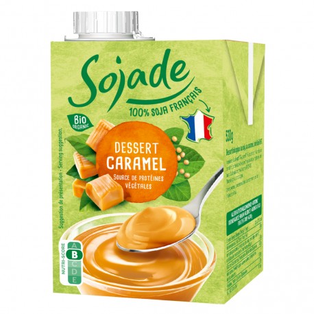 Dessert Soja au Caramel Bio - 530 g - Sojade