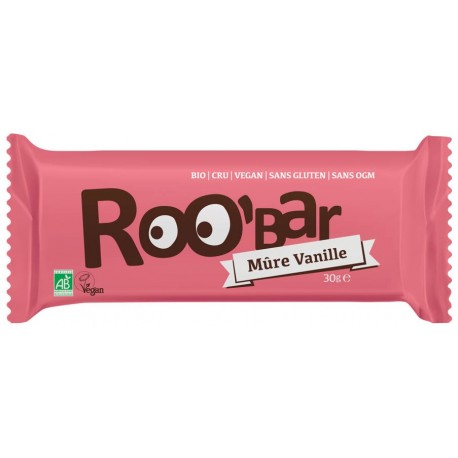 Barre Mûre Vanille - 30g - Roo'bar