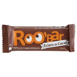 Barre Éclats de Cacao Cru - 30g - Roo'bar