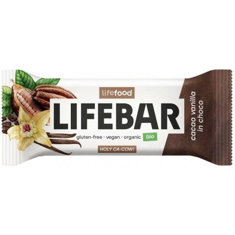 Lifebar Chocolat Vanille - 40g - Lifefood