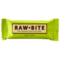 Barre Citron Vert Épicé - 50g - Raw Bite