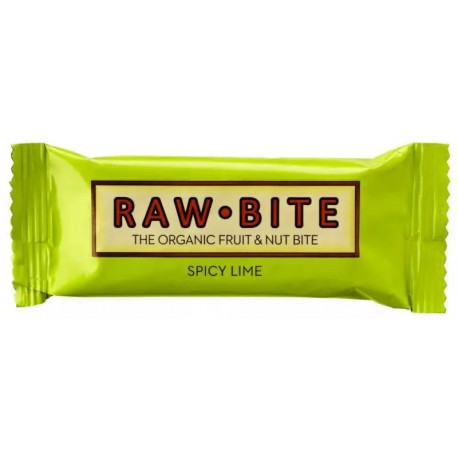 Barre Citron Vert Épicé - 50g - Raw Bite