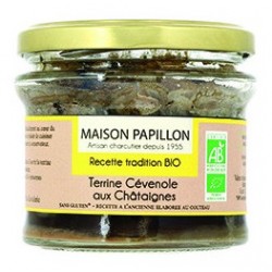 Terrine Châtaigne des Cévennes - 160g - Maison Papillon