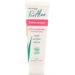 Crème Visage de Jour à l'Aloé Vera - 50ml - Pur Aloé