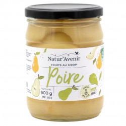 Poires au Sirop de Riz Bio - 300 g - Natur'Avenir