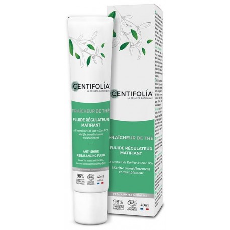 Fluide Régulateur Matifiant - 40ml - Centifolia